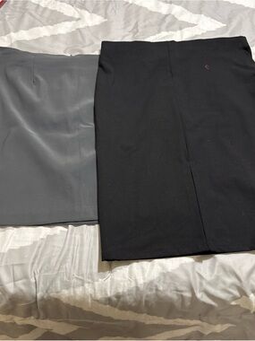Classic Black Pencil Skirt - Women's Professional Skirt